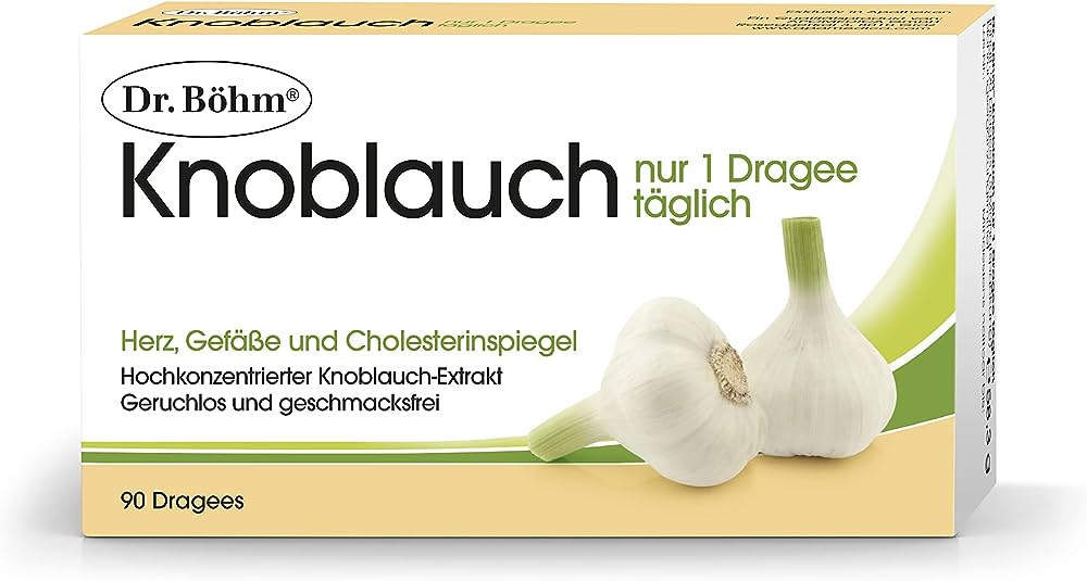 KNOBLAUCH NUR 1 Dragee täglich Dr.Böhm KNOBLAUCH NUR 1 Dragee täglich Dr.Böhm